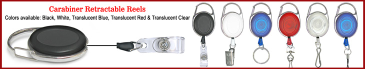 Carabiner Retractable  Reels