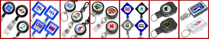 Custom Badge Reels: Retractable ID Holders, Name Badges