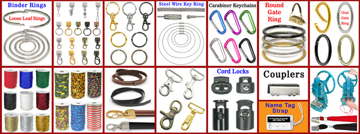 Lanyard Making Hardware Accessory and Tool Supply 